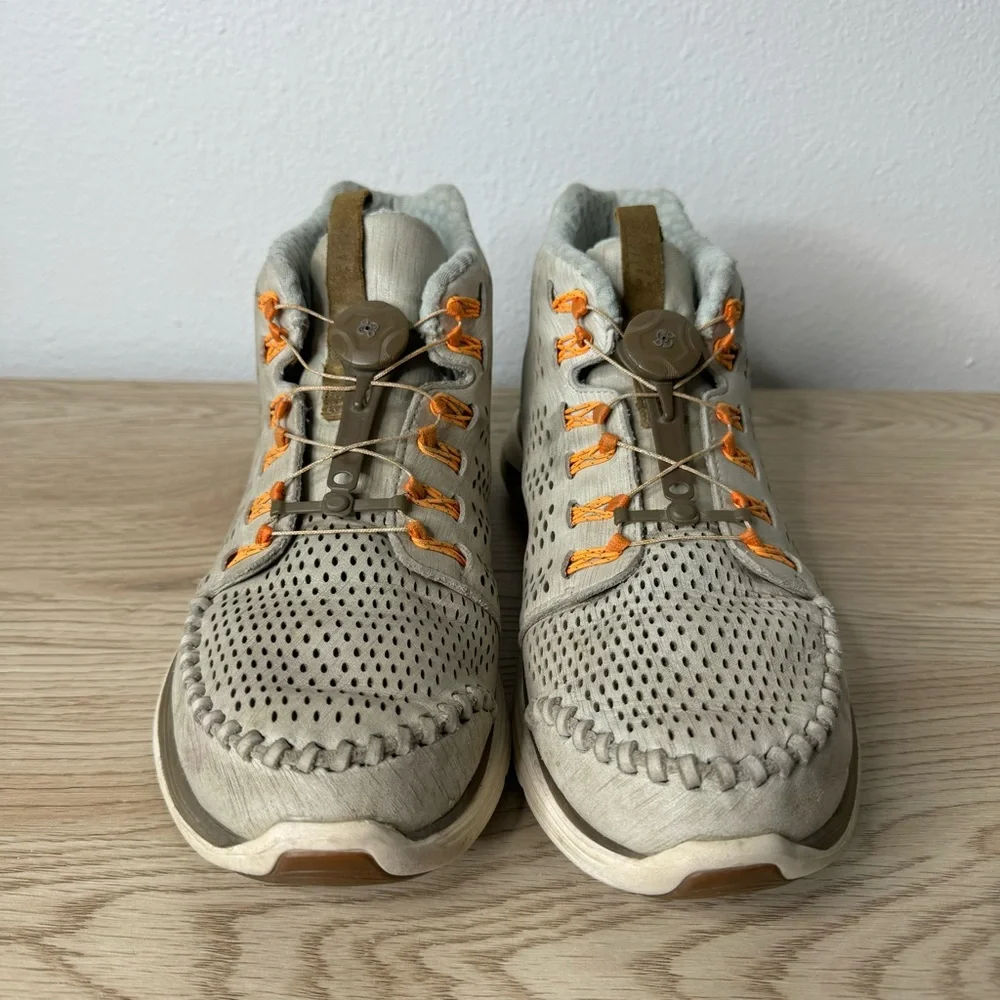 Nike Gray Brown Lunarlon‎ Chenchukka Hybrid Sneaker Mens Size 10 2013